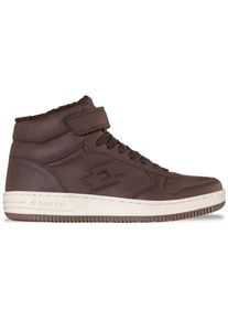 Sneaker Lotto, Herren, Gr. 37, schwarz braun, beige, Synthetik, Schuhe Sneaker, - mit w&auml;rmendem Innenfutter