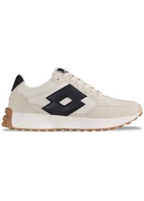 Sneaker Lotto, Damen, Gr. 42, sanftes wei&szlig;, navy, Kunstfaser, Synthetik, mehrfarbig, Schuhe Sneaker