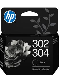 HP Tintenpatrone "original HP Druckerpatrone 302/304 schwarz", schwarz, Tintenpatronen, Tintenpatrone