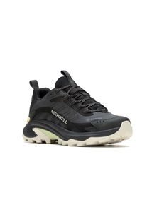 Wanderschuh Merrell "MOAB SPEED 2 GORE-TEX", Damen, Gr. 38, schwarz, Synthetik, Schuhe Wanderschuh, wasserdicht dank Gore-Tex Membrane