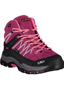 Wanderschuh CMP "RIGEL MID WP", Jungen, Gr. 41, lila (beere), Veloursleder, Schuhe Wanderschuh, wasserdicht, f&uuml;r Jugendliche