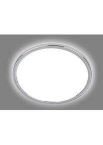 Briloner Leuchten LED Deckenleuchte "PULAP 3872018", silber (chrom), Leuchten, LED Deckenleuchte