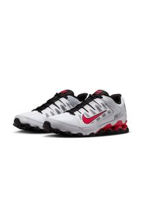 Trainingsschuh Nike "Nike Reax 8 TR", Herren, Gr. 47,5, rot (pure platinum, university rot, schwarz), Leder, Synthetik, Textil, Schuhe Trainingsschuh