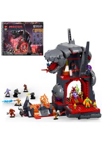 Modellbausatz Mattel "Mattel Brick Shop Master of the Universe - Clash at Snake Mountain", grau (bunt), Modellbaus&auml;tze, Kinder, Modellbausatz, Bauset
