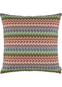 HOCK Dekokissen H.O.C.K. "Sila", bunt (bunt, gemustert), B:50cm L:50cm, Baumwolle, Polyester, Dekokissen_Sitzkissen_Kissenh&uuml;llen, Dekokissen, im Boho-Style, Kissenh&uuml;lle mit F&uuml;llung, 1 St&uuml;ck