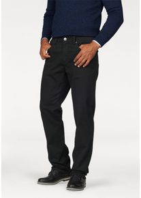 MAN'S WORLD Dehnbund-Hose MAN'S WORLD, Herren, Gr. 68, U + N + S Gr, schwarz, Obermaterial: 98% Baumwolle, 2% Elasthan, unifarben, bequem lang, Hosen Dehnbund-Hose, Stretch - bequem mit seitlichem Gummizug, Topseller