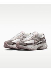 Sneaker Nike Sportswear "Initiator", Damen, Gr. 43, summit wei&szlig;, platinum violet, cave stone, Leder, Textil, Schuhe Sneaker, inspiriert vom Design des Nike P-6000