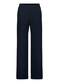 Schlupfhose Betty Barclay "Schlupfhose mit Eingrifftaschen", Damen, Gr. 42, EURO, blau (dunkelblau), Obermaterial: 54% Viskose CV. 40% Polyester PES. 6% Elasthan EL., Hosen Schlupfhose
