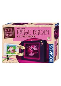 Kreativset Kosmos "AllesK&ouml;nnerKiste - Horse Dream Lichtbox", pink (bunt), Kreativsets, Kinder, Karton, Kunststoff, Kreativset, Made in Germany