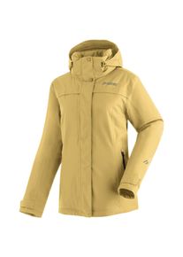 Winterjacke Maier Sports "Lisbon", Damen, Gr. 24, gelb (pastellgelb), 100% Polyester, Jacken Winterjacke, warme Damen Jacke, wattierte Regenjacke, wasserdicht + atmungsaktiv