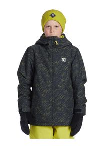 Snowboardjacke DC Shoes "Basis", Jungen, Gr. 12(148-156cm), schwarz (stacked schwarz), Obermaterial: 100% Polyester., Jacken Snowboardjacke