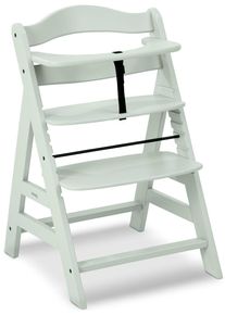 Hochstuhl HAUCK "Alpha+", Kinder, Gr. B/H/T: 56cm x 77cm x 48cm, gr&uuml;n (mint), Baumwolle, Kunststoff, Massivholz, Polyester, Stahl, St&uuml;hle Hochstuhl