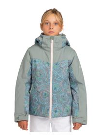 Snowboardjacke Roxy "Free Jet", M&auml;dchen, Gr. 12, bunt (pink salt sketchbook), Obermaterial: 55% Polyester, 45% Polyester., Jacken Snowboardjacke