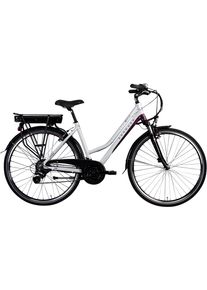 Z&uuml;ndapp E-Bike Z&Uuml;NDAPP "Z802 Damen" Gr. 48, wei&szlig; (dunkellila, wei&szlig;), Elektrofahrr&auml;der, Damen, 48cm, 28 Zoll (71,12cm), E-Bike, Pedelec, Elektrofahrrad f&uuml;r Damen