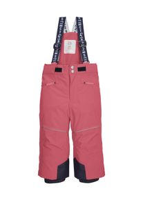 Skihose "FISW 48 MNS SKI PNTS", M&auml;dchen, Gr. 86/92, Normalgr&ouml;&szlig;en, rosa (rot), Obermaterial: 100% Polyester.Futter: 100% Polyester.F&uuml;llung: 100% Polyester, FIRST INSTINCT BY Killtec, Hosen Skihose, Wasser- und winddichte Schneehose mit Grow-Up-Funktion