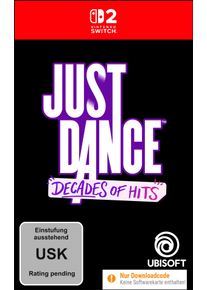 Ubisoft Spielesoftware "Just Dance Decades of Hits", ohne farbbezeichnung, Nintendo Switch 2, Spielesoftware, Spielesoftware