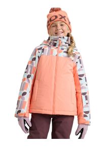 Snowboardjacke Roxy "Galaxy 10K", M&auml;dchen, Gr. 16, wei&szlig; (whisper wei&szlig; winter font), Obermaterial: 55% Polyester, 45% Polyester., Jacken Snowboardjacke