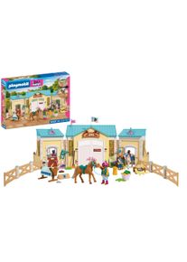 Konstruktions-Spielset Playmobil "Gro&szlig;er Reiterhof (72127), I Love Horses", bunt, Spielbausteine, Kinder, Kunststoff, Konstruktions-Spielset, Made in Germany