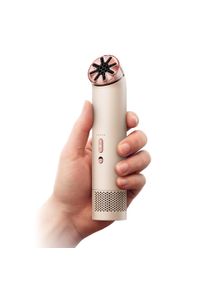 Handventilator Dyson "HushJet Mini Cool", beige (stone, blush), B:4cm H:18cm T:4cm, Ventilatoren, Handventilator, 360 drehbare bladeless D&uuml;se, leise, mobil, 5 Luftstufen, Boost-Modus