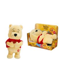 Pl&uuml;schfigur SIMBA "Disney Sleeping Winnie Pooh, 31 cm", bunt, Pl&uuml;schfiguren, KinderH:31cm, Pl&uuml;schfigur, Einschlafhilfe mit Licht und Sound, H:31cm