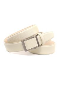Lederg&uuml;rtel Anthoni Crown, Herren, Gr. 110, beige, Rindsleder, G&uuml;rtel Lederg&uuml;rtel