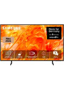 Samsung QLED-Fernseher "GQ50QN70HAU", Energieeffizienz: E, schwarz, 50 &Prime;, Fernseher, Real QLED, Quantum-Mini-LEDs, Gaming Hub mit 144 Hz, Adaptive Sound+, QLED-Fernseher
