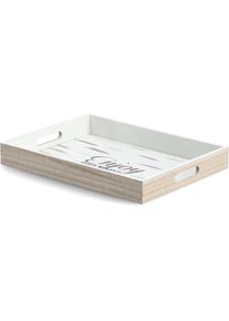zeller Present Tablett &raquo;Enjoy&laquo; Hochwertiges Poloniaholz