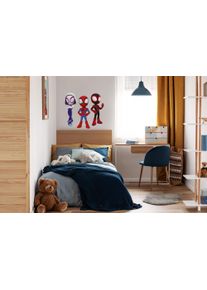 Wandtattoo Komar "Spidey and His Amazing Friends Trio - Gr&ouml;&szlig;e 50 x 70 cm", bunt, Disney, Folie, Wandtattoos, Wandtattoo, selbstklebend, Wandsticker, Kinderzimmer