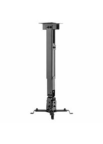 Support Vid&eacute;oprojecteur Divit PJ8 Fixation Plafond Support Beamer Tr&eacute;pied Pied inclinable pivotant rotatif jusqu'&agrave; 20 kg noir DPLC1