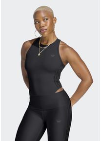 Jumpsuit adidas Performance "OG SP LEOTARD", Damen, Gr. XL, N-Gr, schwarz, Obermaterial: 79% Polyester, 21% Elasthan, Rundhals, Overalls Jumpsuit