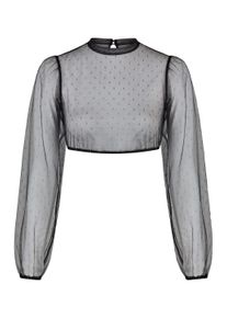 Spieth & Wensky Dirndlbluse SPIETH & WENSKY "Spieth & Wensky Kiki Kiki", Damen, Gr. 38, schwarz, Obermaterial: 100% Polyamid PA., uni, regular fit, Blusen Dirndlbluse, mit femininem Ausschnitt