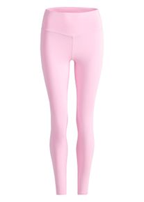 Leggings FABLETICS "Fabletics Leggings PURELUXE HIGH-WAISTED TLC LEGGING", Damen, Gr. S, N-Gr, pink (pink marshmallow), Obermaterial: 82% Polyester PES. 18% Elasthan EL., uni, regular fit, Hosen Leggings, aus elastischem Material