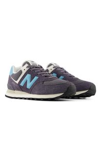 Sneaker New Balance "574", Herren, Gr. 37, lila (schwarzer coastal blau), Leder, Synthetik, Textil, Schuhe Sneaker