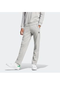Sporthose adidas originals "TREFOIL ESSENTIALS FRENCH TERRY" Gr. XXL, grau (medium grau heather, normal, gr.), Hosen, Herren, XXL, N-Gr, Obermaterial: 100% Baumwolle, Sporthose, f&uuml;r Erwachsene, mit Kordelverschluss, normale Weite, aus Baumwolle