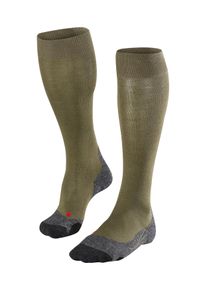 Kniestr&uuml;mpfe Falke "TK2 Explore Kneehigh", Herren, Gr. 44-45, gr&uuml;n (olive (7830)), Obermaterial: 36% Polypropylen PP. 25% Polyacryl PAN. 21% Wolle WO. 18% Polyamid PA., Socken Kniestr&uuml;mpfe