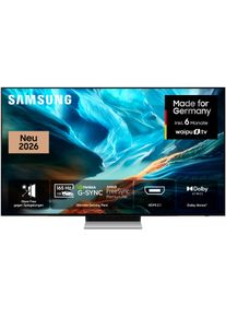 Samsung OLED-Fernseher "GQ48S90HAE", Energieeffizienz: G, schwarz (graphitschwarz), 48 &Prime;, Fernseher, Antireflexion mit Glare Free, OLED HDR+, Gaming mit 165Hz, HDMI 2.1, OLED-Fernseher