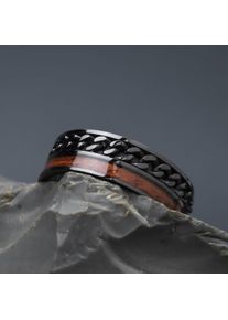 Holzkern Fractional Ring Koa and Gray