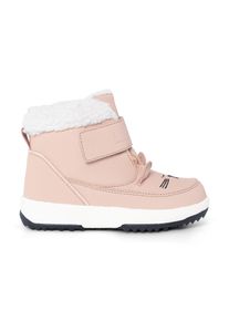 Liewood Pojkar Sn&ouml;boots 'Barley Cat' rosa / svart / vit Storlek 28