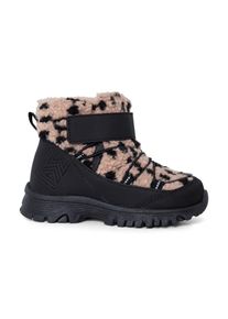 Liewood Pojkar Sn&ouml;boots 'Aliza Pile' cappuccino / svart Storlek 21
