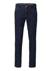 5-Pocket-Jeans MEYER "CHICAGO", Herren, Gr. 58 Herren, N-Gr, blau (schwarz, blau stone), Obermaterial: 74% Baumwolle CO. 10% Elastomultiester ELE. 8% Wolle WO. 8% Polyester PES., uni, modern fit, Jeans 5-Pocket-Jeans, mit 2-Way Stretch