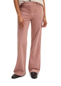 Marc O'Polo Cordhose MARC O'POLO, Damen, Gr. 42, N-Gr, rosa (dusty mauve), Cord, Obermaterial: 98% Baumwolle, 2% Elasthan, unifarben, flare fit lang, Hosen Cordhose, aus Stretch-Baumwolle, Flared Fit