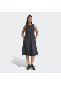 Shirtkleid adidas Sportswear "W Q2 CT DRESS", Damen, Gr. XS, N-Gr, schwarz, Obermaterial: 100% Polyamid, Kleider Shirtkleid