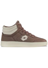Sneaker Lotto, Damen, Gr. 44, taupe, sand, Synthetik, Textil, mehrfarbig, Schuhe Sneaker, - mit Warmfutter