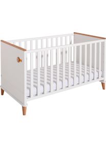 Babym&ouml;bel-Set Paidi "LOTTE & FYNN Steiff by Paidi, hochwertiges Babyzimmer komplett", wei&szlig; (wei&szlig;, eiche massiv), Schlafzimmerm&ouml;bel-Sets, Babym&ouml;bel-Set, (Spar-Set) in Wei&szlig;, Babybett, Kleiderschrank, Kommode + Wickelaufsatz