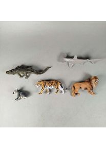 Schleich Tiere Bundle 5 Teile Tiger L&ouml;we Koala Hai Krokodile