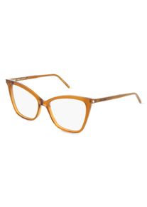 SAINT LAURENT SL 386 Brille Damen | Fassung: Vollrand, Cat Eye, Braun