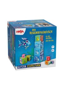 Haba Stapelspielzeug &raquo;Stapelturm Glitzer Der Regenbogenfisch&laquo;