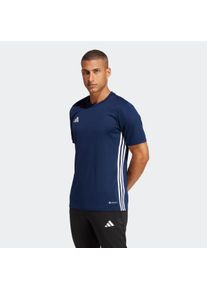 Fu&szlig;balltrikot adidas Performance "TABELA 23 TRIKOT", Herren, Gr. S, blau (team navy blau 2, wei&szlig;), Obermaterial: 100% Polyester, clean, Rundhals, Trikots Fu&szlig;balltrikot