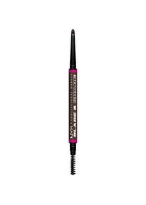 Nyx Cosmetics NYX PROFESSIONAL MAKEUP Augenbrauenpflege &raquo;BLADE & SHADE NANO AUGENBRAUENSTIFT&laquo; zweiseitige Spitze, integrierte B&uuml;rste, wischfest.