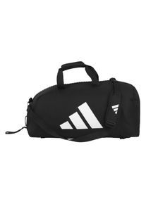 Sporttasche adidas Performance Gr. M, schwarz (schwarz, wei&szlig;), Taschen, M&auml;dchen, M, Polyester, Sporttasche